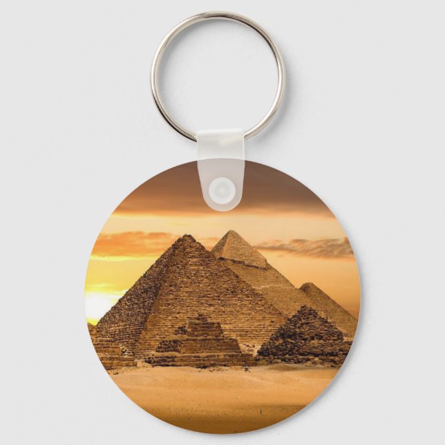 Egyptian pyramids key ring (Front)