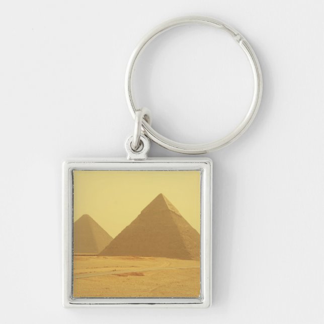 Egyptian Pyramids Key Ring (Front)