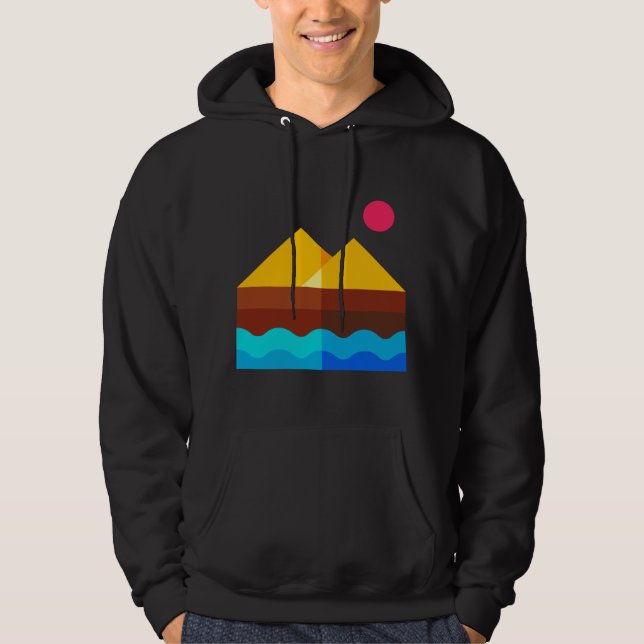 EGYPTIAN PYRAMIDS T SHIRT (Front)