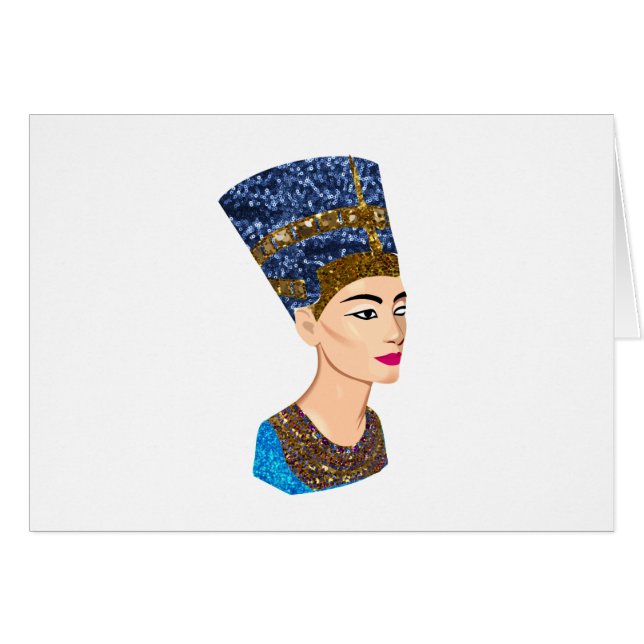 egyptian queen nefertiti (Front Horizontal)