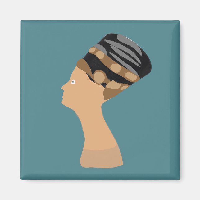 Egyptian queen Nefertiti Magnet (Front)