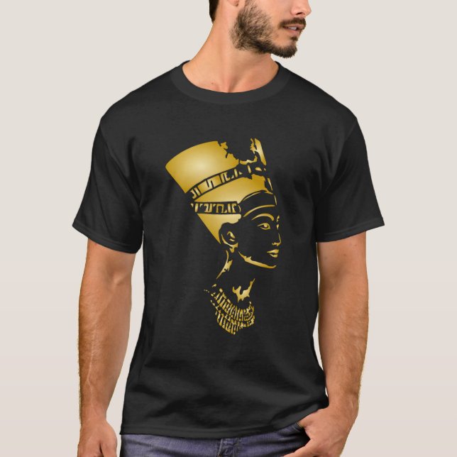 Egyptian Queen Nefertiti T-Shirt (Front)