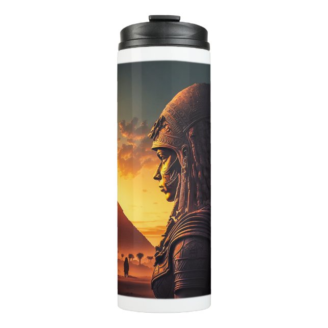 Egyptian Queen Thermal Tumbler  (Front)