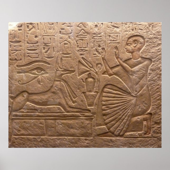 Egyptian Relief Poster (Front)