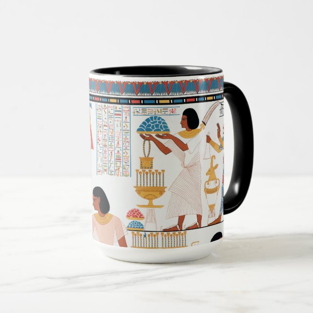 Egyptian Royal Design Mug (Front Right)