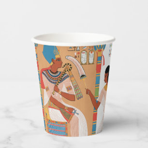 Egyptian Royal Design Paper Cups