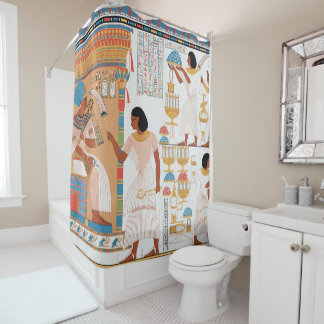 Egyptian Royal Design Shower Curtain
