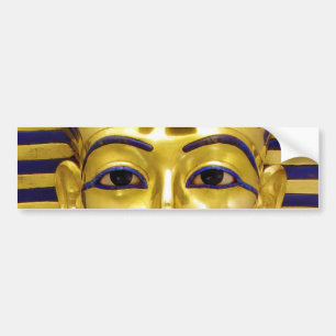 Egyptian Royal Golden Mask Bumper Sticker