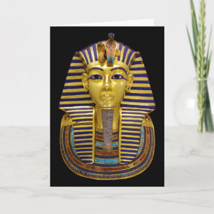 Egyptian Royal Golden Mask Card