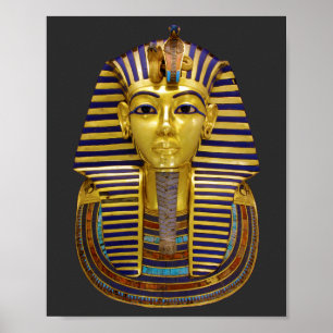 Egyptian Royal Golden Mask Poster