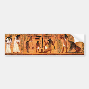 Egyptian Royal Papyrus Bumper Sticker