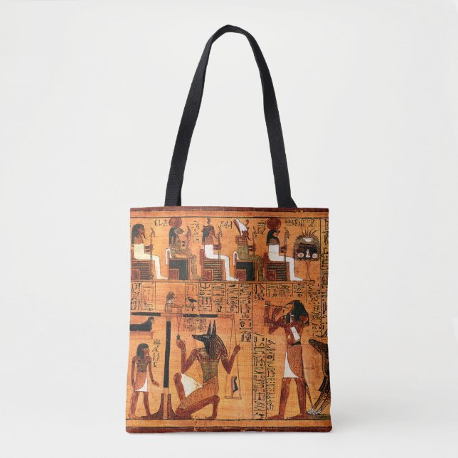 Egyptian Royal Papyrus Tote Bag (Front)