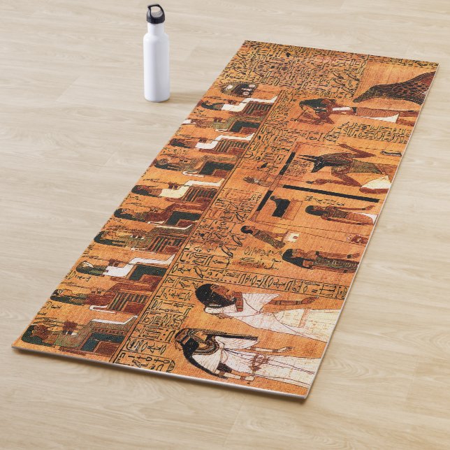 Egyptian Royal Papyrus Yoga Mat (In Situ)