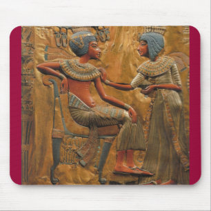 egyptian royality-scene mouse pad