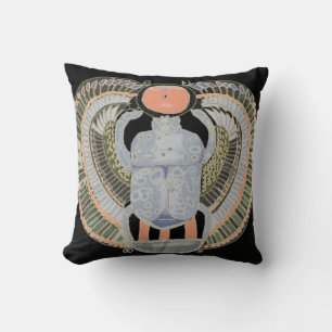 Egyptian Scarab Cushion