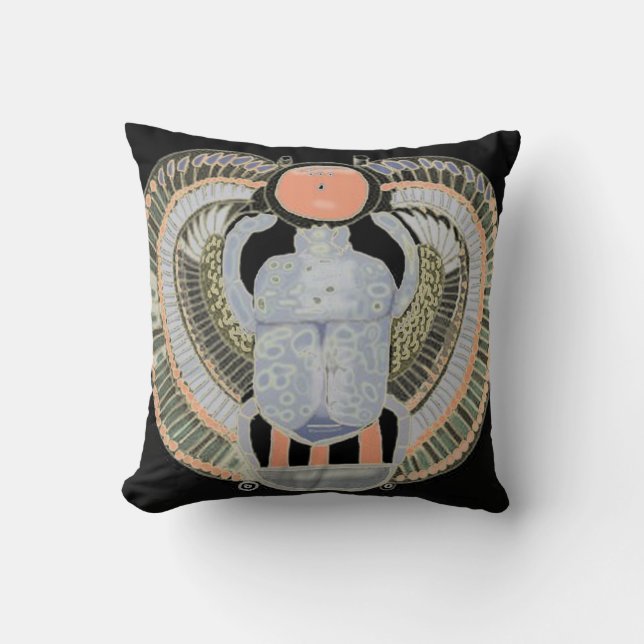 Egyptian Scarab Cushion (Front)