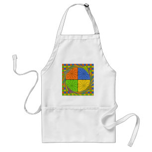 Egyptian Seamless set fabric pattern Standard Apron