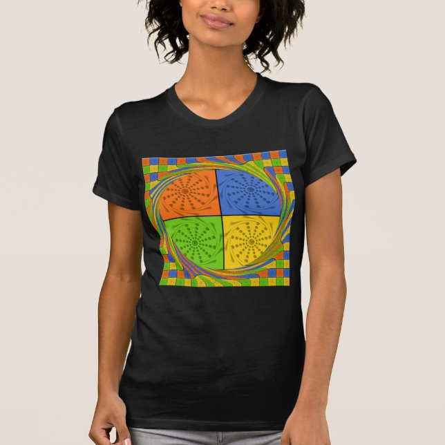 Egyptian Seamless set fabric pattern T-Shirt (Front)