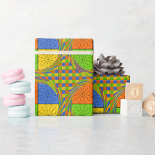 Egyptian Seamless set fabric pattern Wrapping Paper