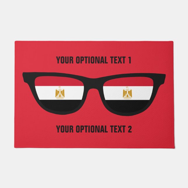 Egyptian Shades custom door mats (Front)