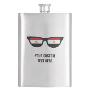 Egyptian Shades custom flask