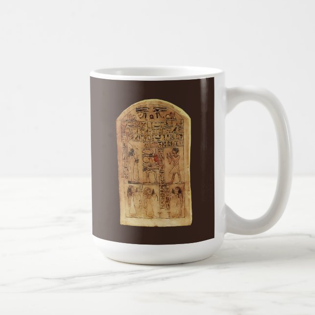 Egyptian Stele Coffee Mug (Right)