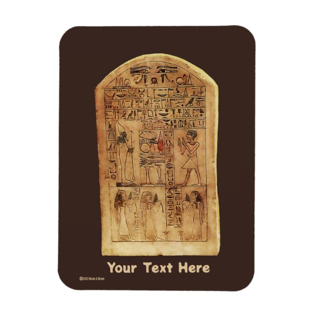 Egyptian Stele Magnet (Vertical)
