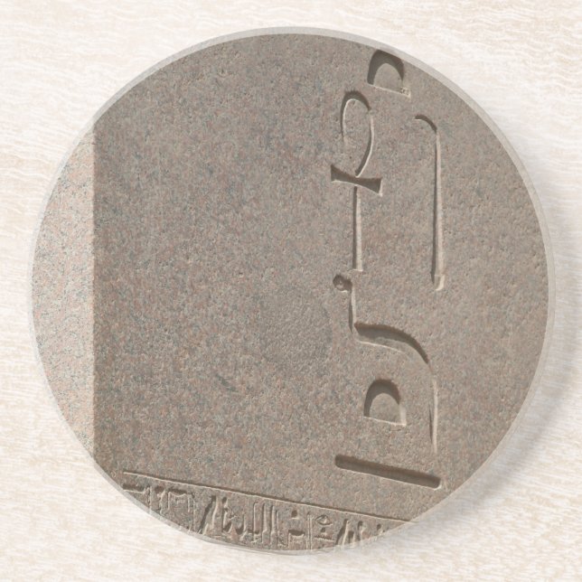 Egyptian Stone Obelisk Coaster (Front)