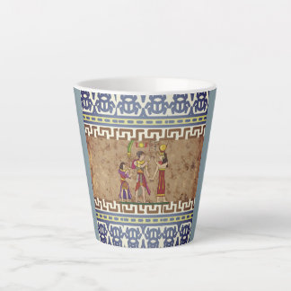 Egyptian Style, Ancient Egyptian Vintage Culture,  Latte Mug