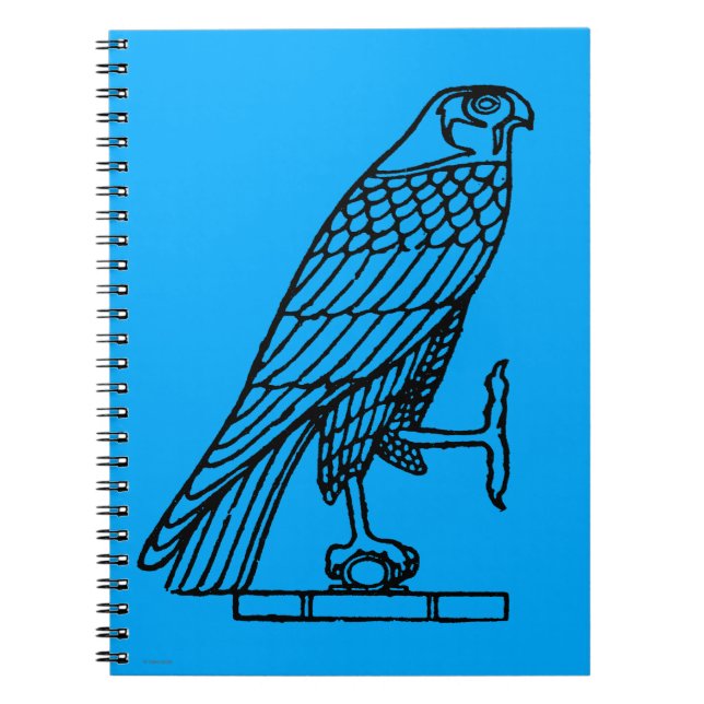 Egyptian Symbol: Falcon Notebook (Front)
