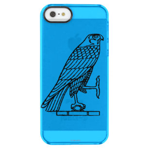 Egyptian Symbol: Falcon Clear iPhone SE/5/5s Case