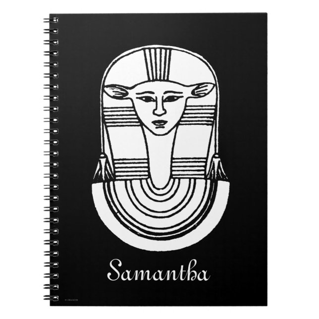 Egyptian Symbol: Hathor Notebook (Front)
