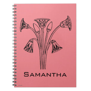 Egyptian Symbol: Lotus Notebook