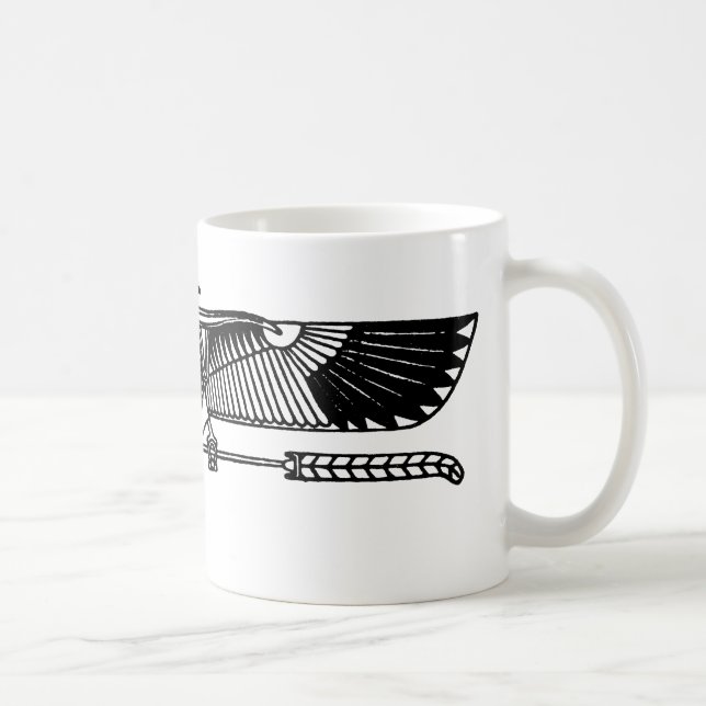 Egyptian Symbol: Vulture Coffee Mug (Right)