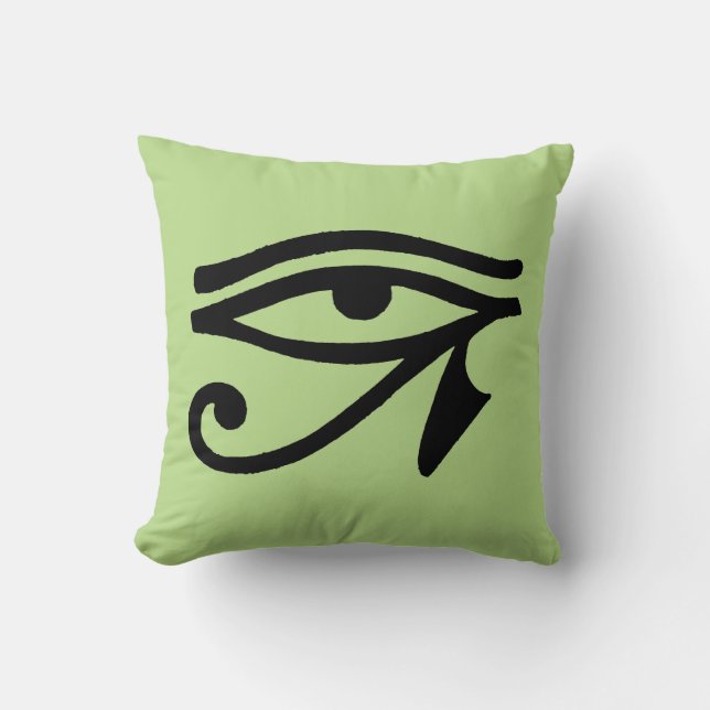 Egyptian Symbol: Wedjat Cushion (Front)