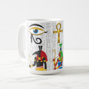 Egyptian Symbols Mug