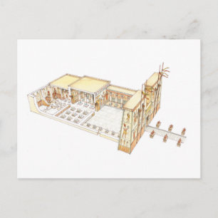Egyptian Temple 2 Postcard