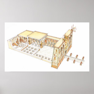 Egyptian Temple 2 Poster