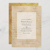 Egyptian Themed QR Code RSVP Wedding