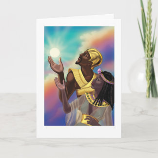 Egyptian Valentine Holiday Card