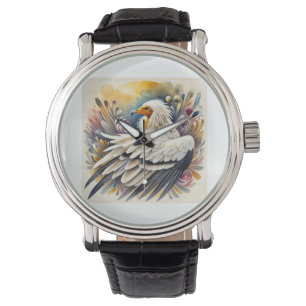 Egyptian vulture 020924AREF126 - Watercolor Watch