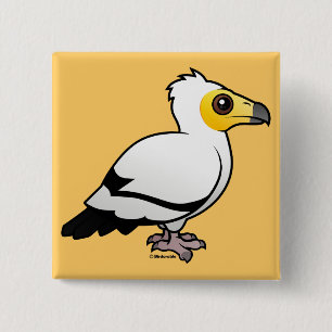 Egyptian Vulture 15 Cm Square Badge