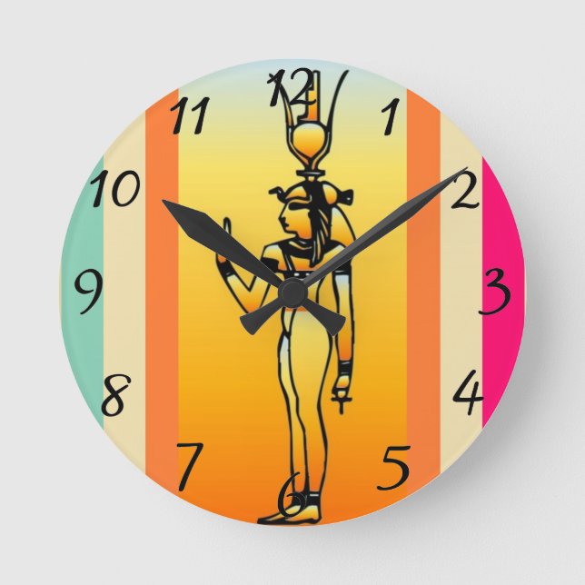 Egyptian Wall Clock (Front)
