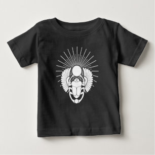 Egyptian Winged Scarab God Symbol Baby T-Shirt