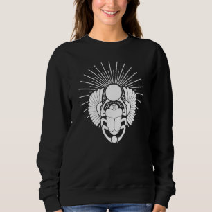 Egyptian Winged Scarab God Symbol Sweatshirt