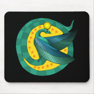 Egyptian Winged Serpent Mousepad
