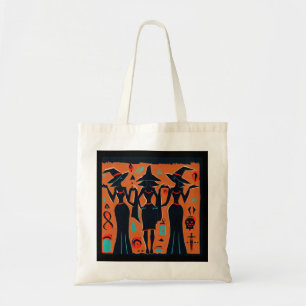 Egyptian Witches Halloween 1 Tote Bag