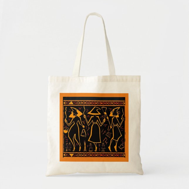 Egyptian Witches Halloween 4 Tote Bag (Front)