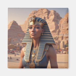 Egyptian Woman Magnet. Queen of Egypt. Magnet