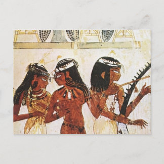 Egyptian Women Musicians Postcard